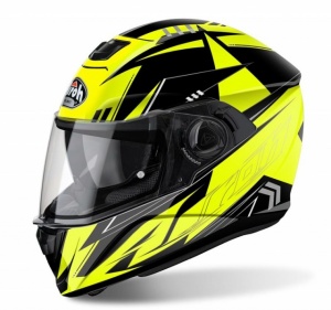 Airoh Storm Helmet - Battle Yellow Gloss